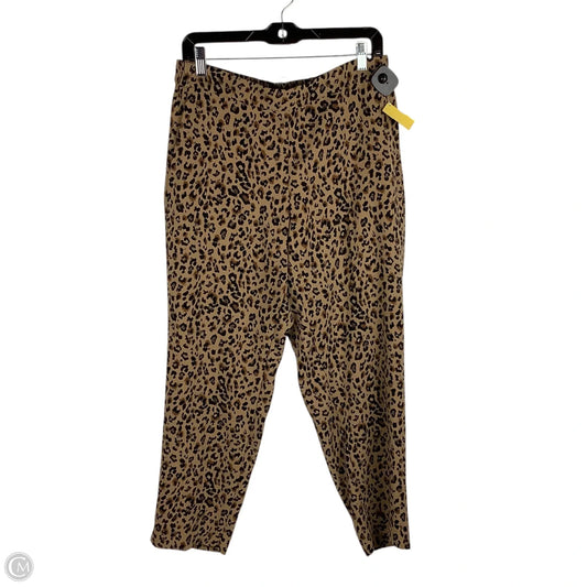 Pants Other By J. Crew In Animal Print, Size: 12