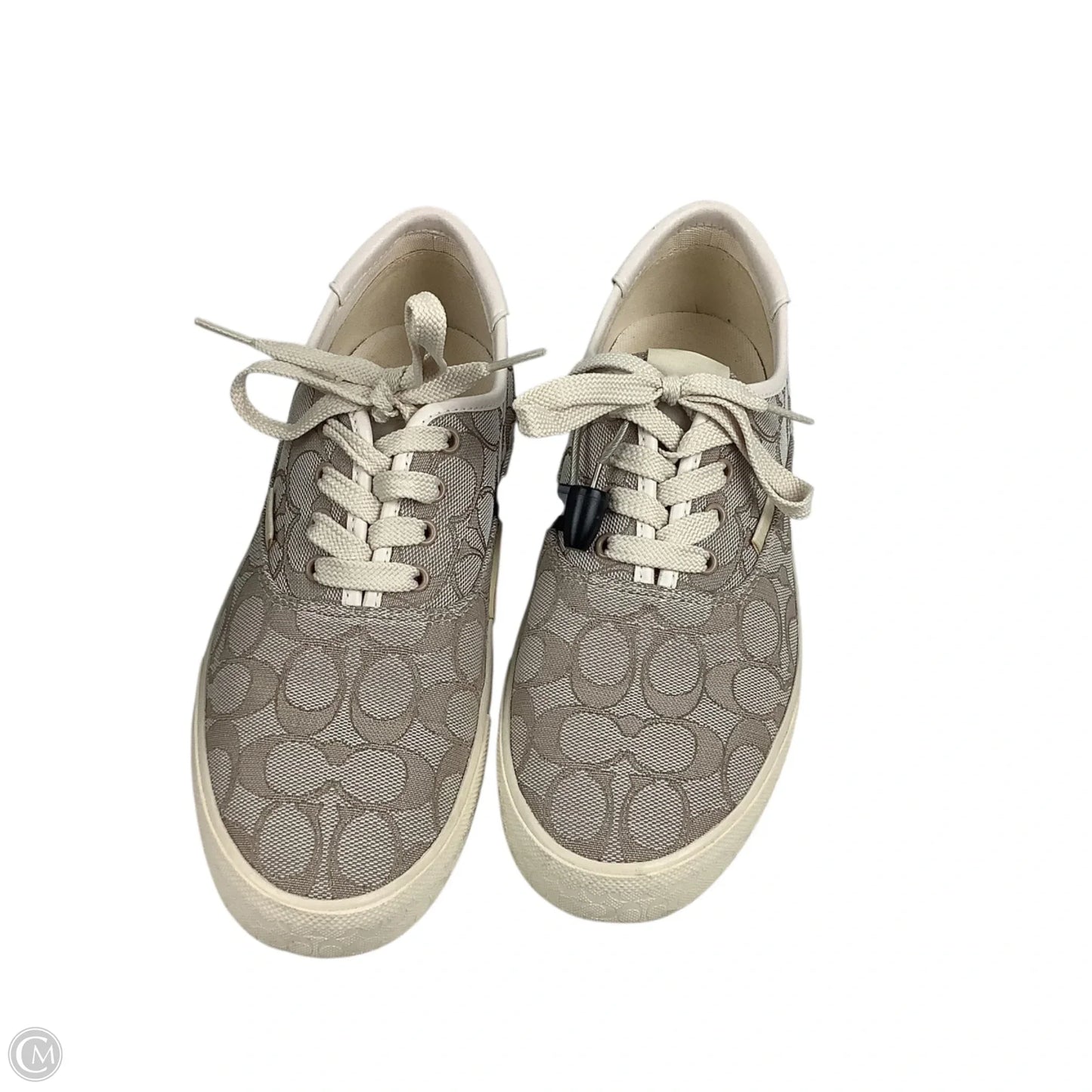 Shoes Designer By Coach In Cream, Size: 8