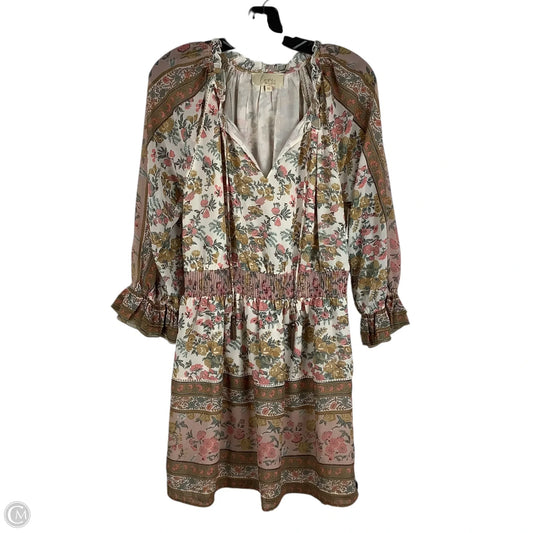 Dress Casual Short By Cmc In Floral Print, Size: M