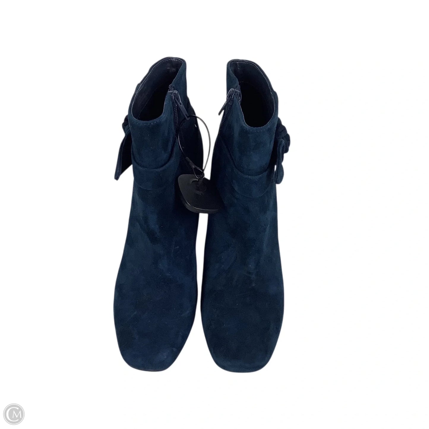 Boots Leather By Cmc In Blue, Size: 8WW