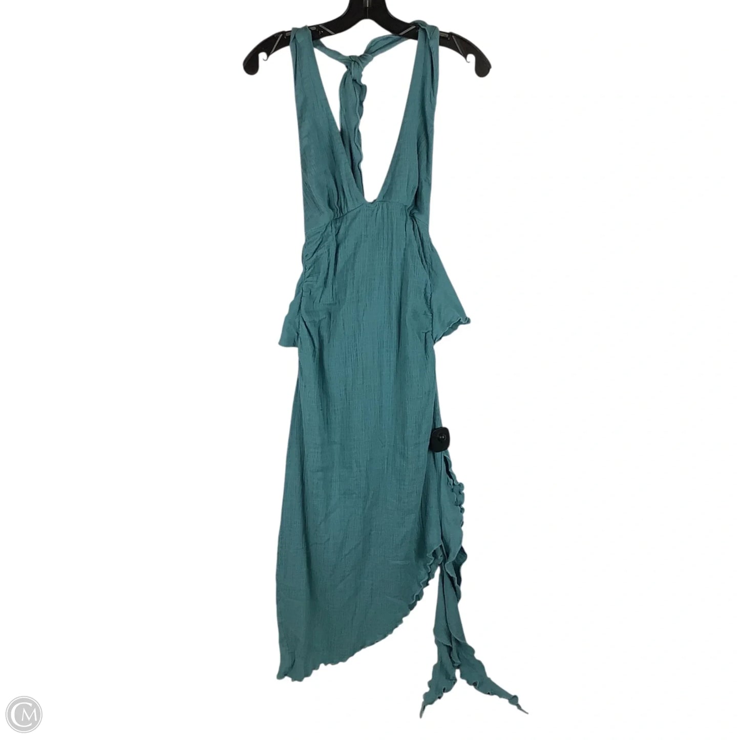 Dress Party Midi By Free People In Teal, Size: S