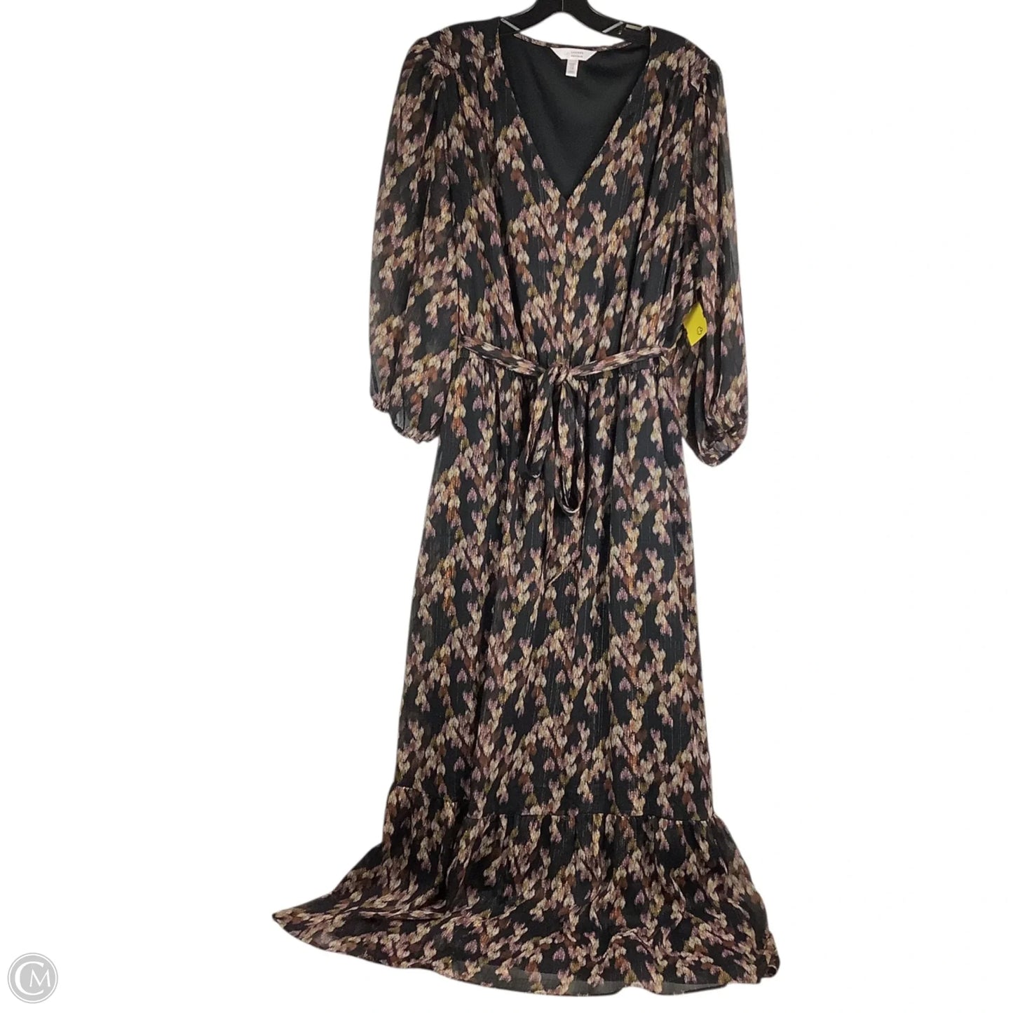 Dress Party Midi By Lc Lauren Conrad In Multi-colored, Size: 1x