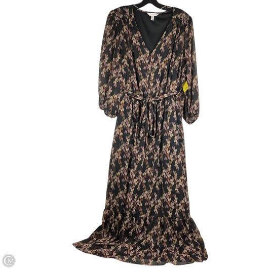 Dress Party Midi By Lc Lauren Conrad In Multi-colored, Size: 1x