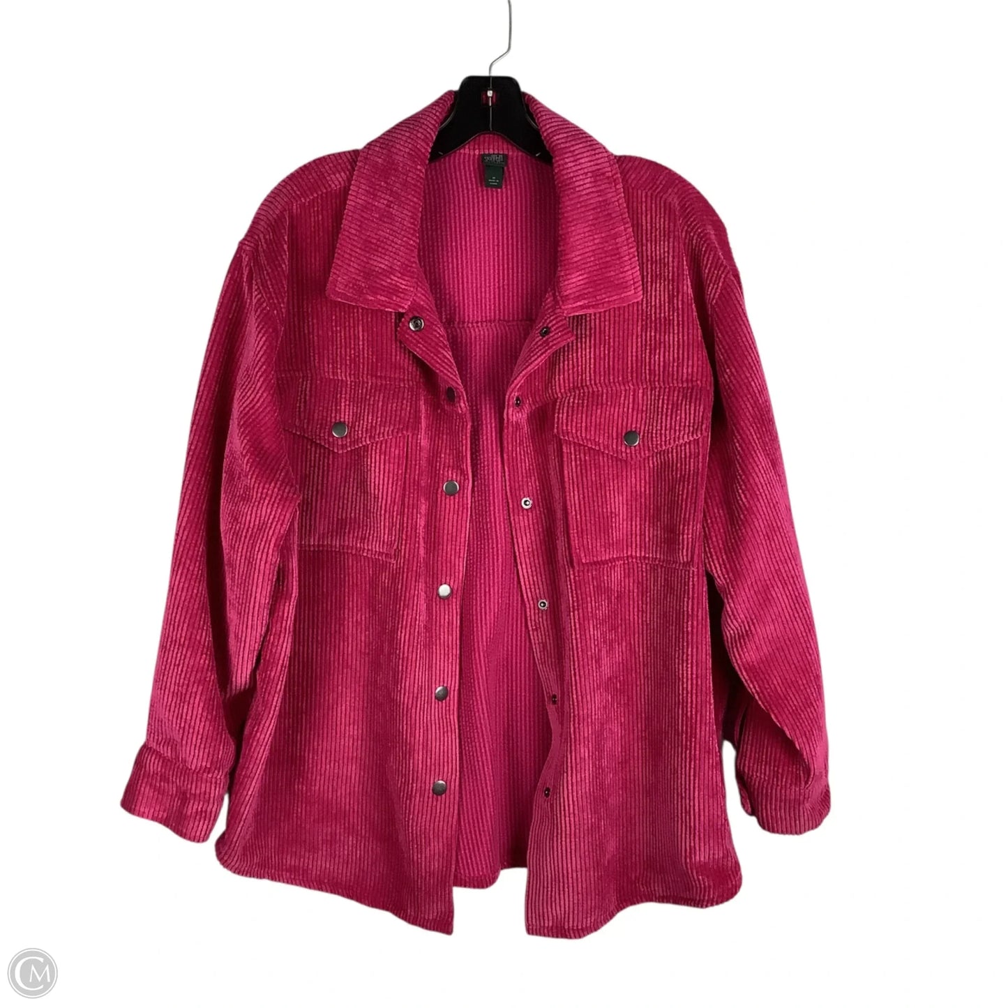Top Long Sleeve By Wild Fable In Pink, Size: M