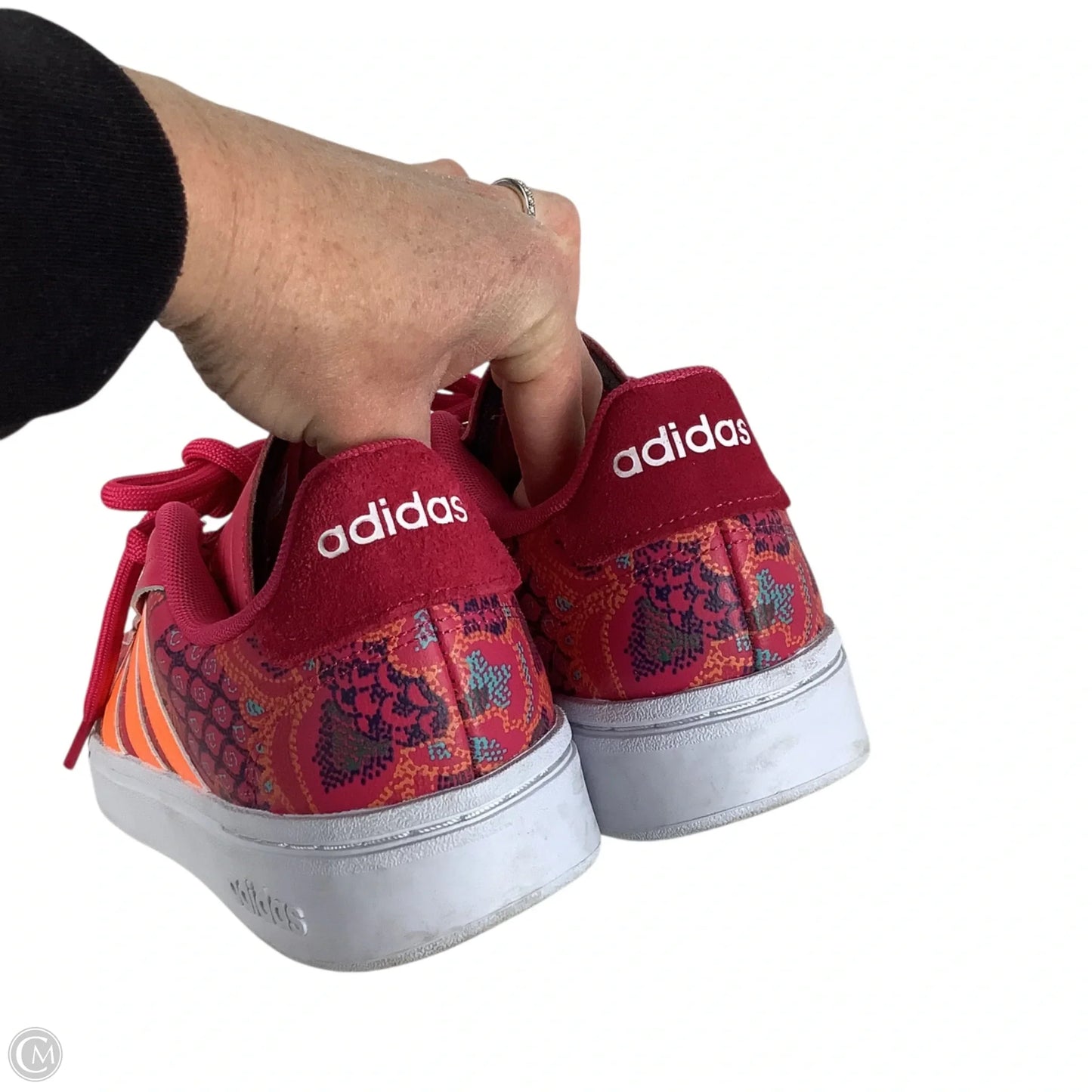 Shoes Sneakers By Adidas In Pink, Size: 8