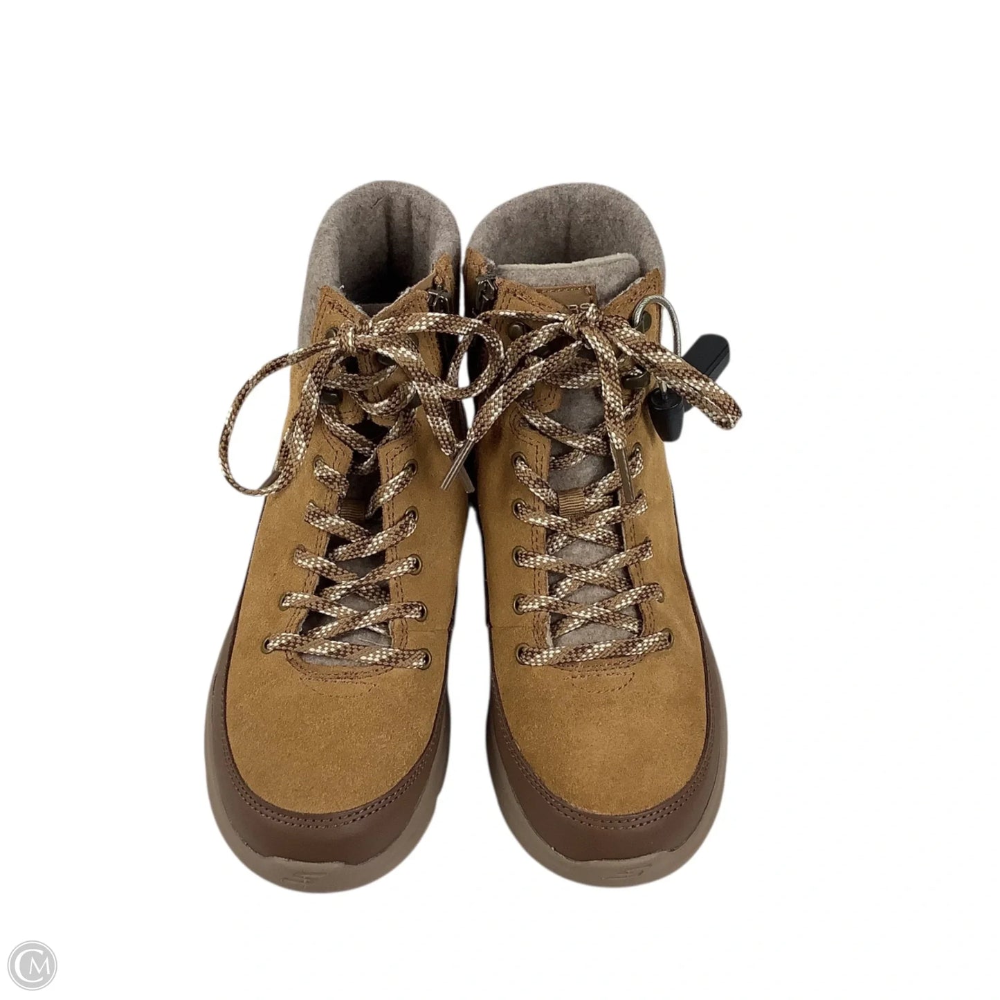 Boots Ankle Flats By Skechers In Brown, Size: 6.5