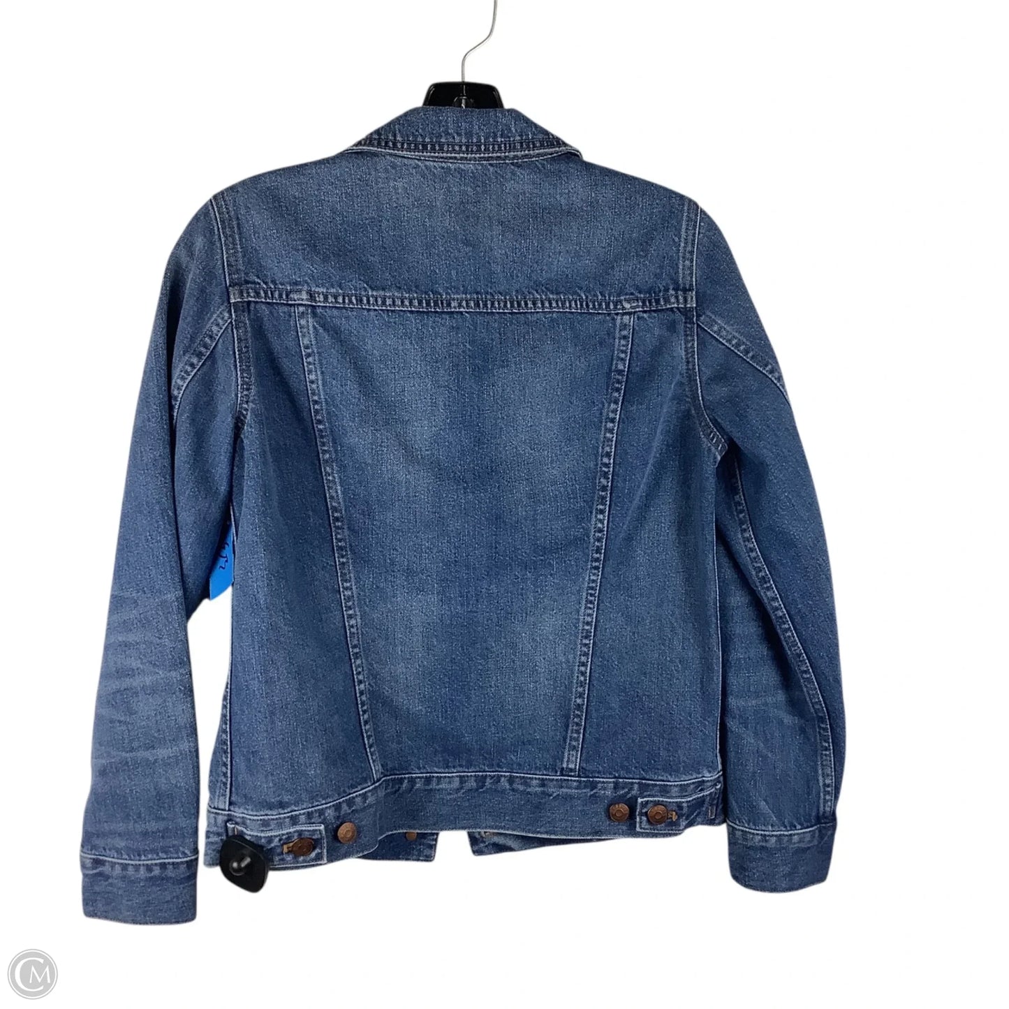 Jacket Denim By Madewell In Blue Denim, Size: M