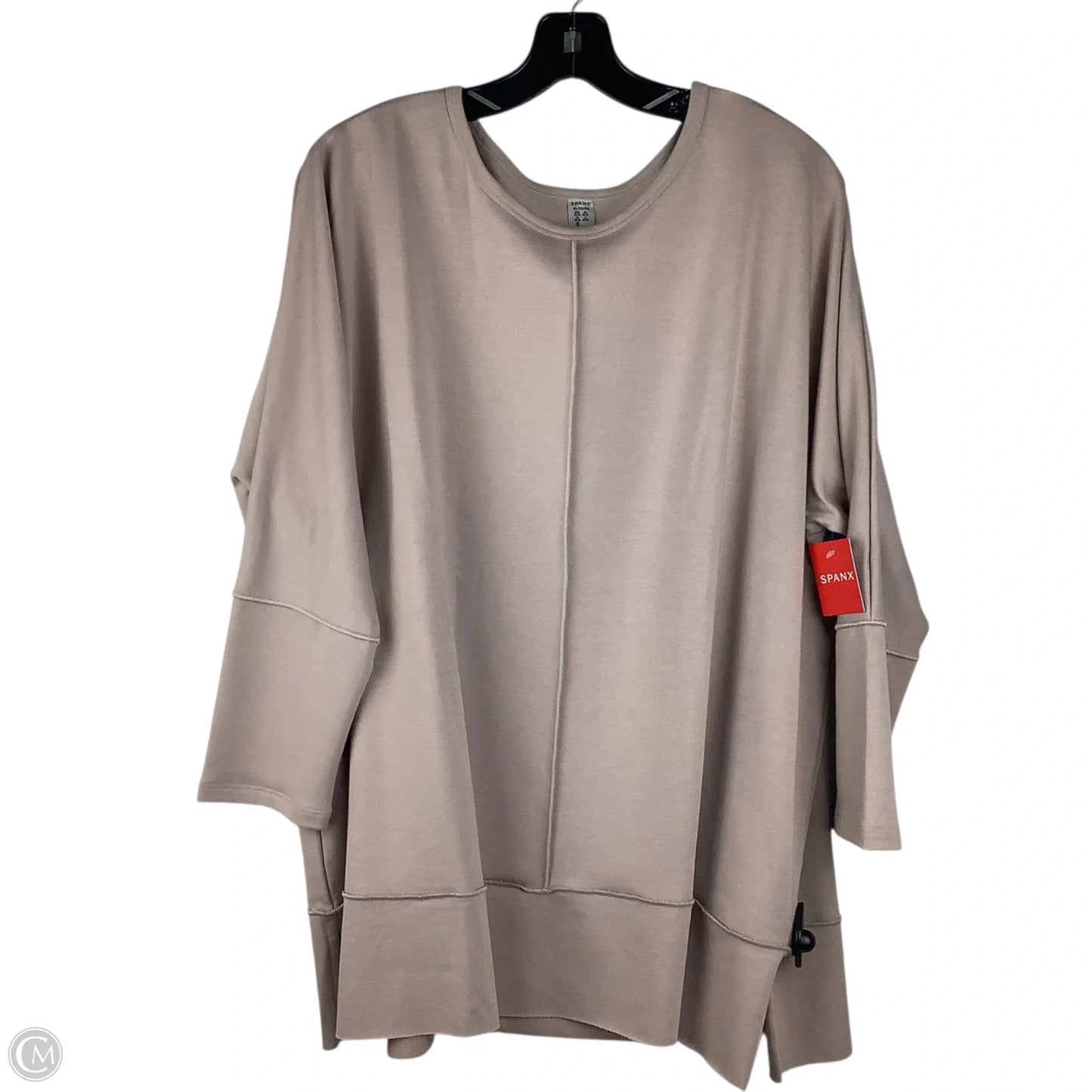 Top Long Sleeve By Spanx In Pink, Size: Xl