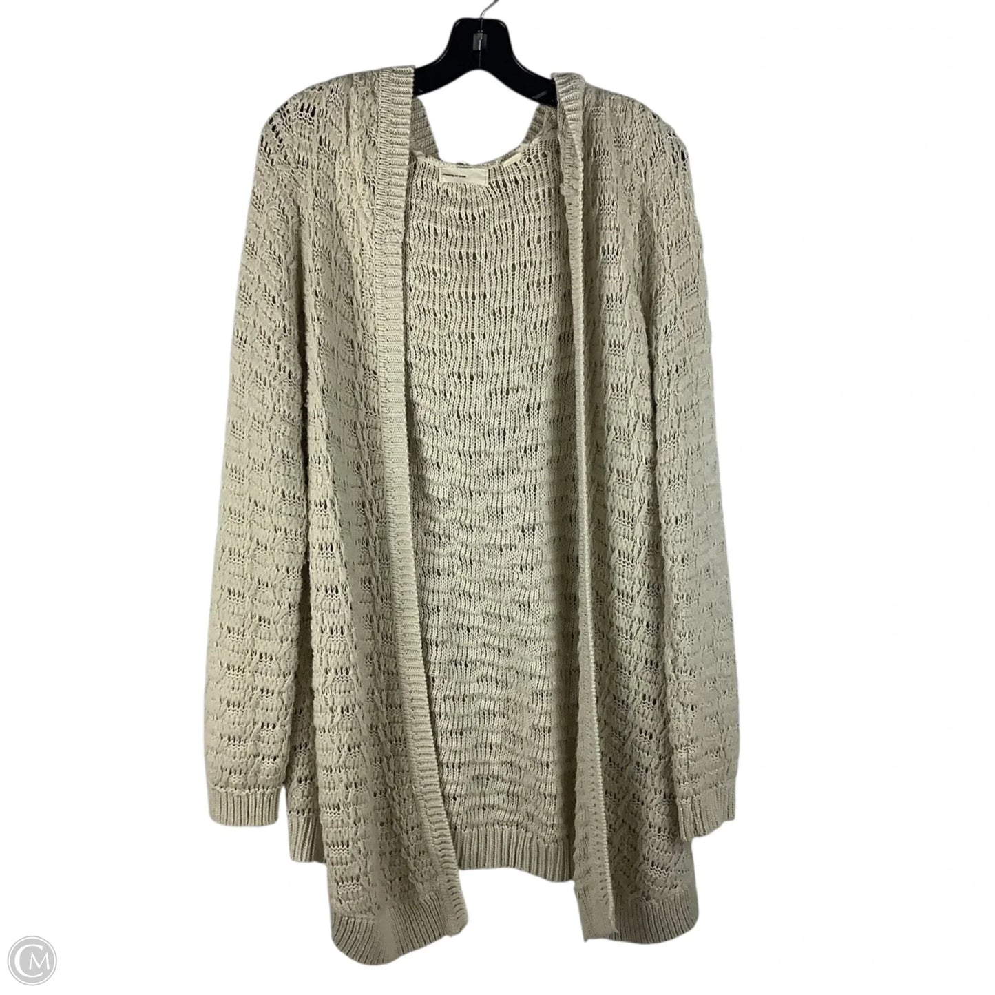 Sweater Cardigan By Sleeping On Snow In Beige, Size: S