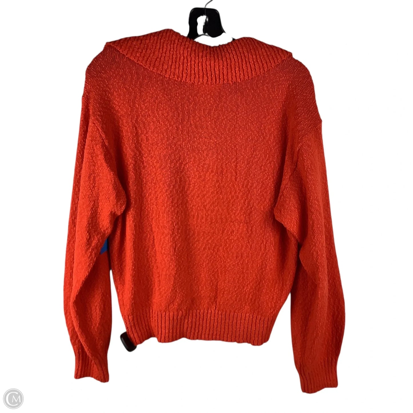Top Long Sleeve By Maeve In Orange, Size: M
