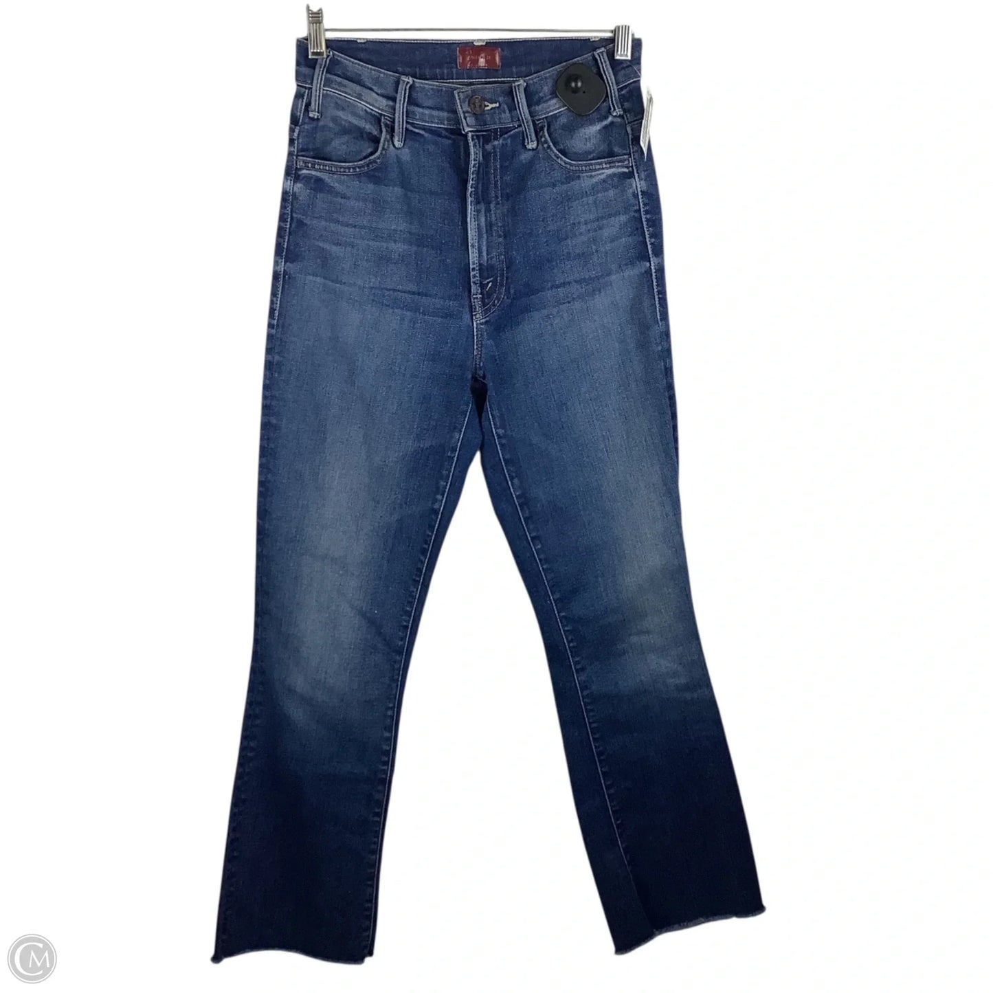 Jeans Boot Cut By Mother In Blue Denim, Size: 0/25