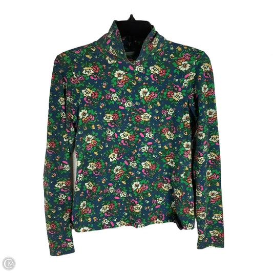Top Long Sleeve By Maeve In Floral Print, Size: Xs