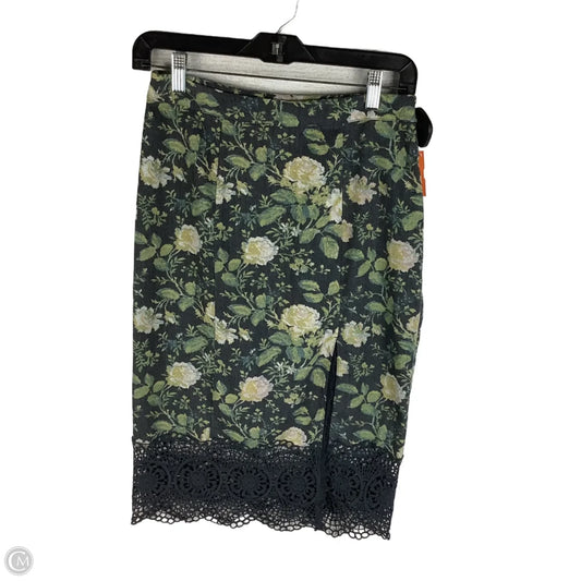 Skirt Midi By Free People In Multi-colored, Size: 4