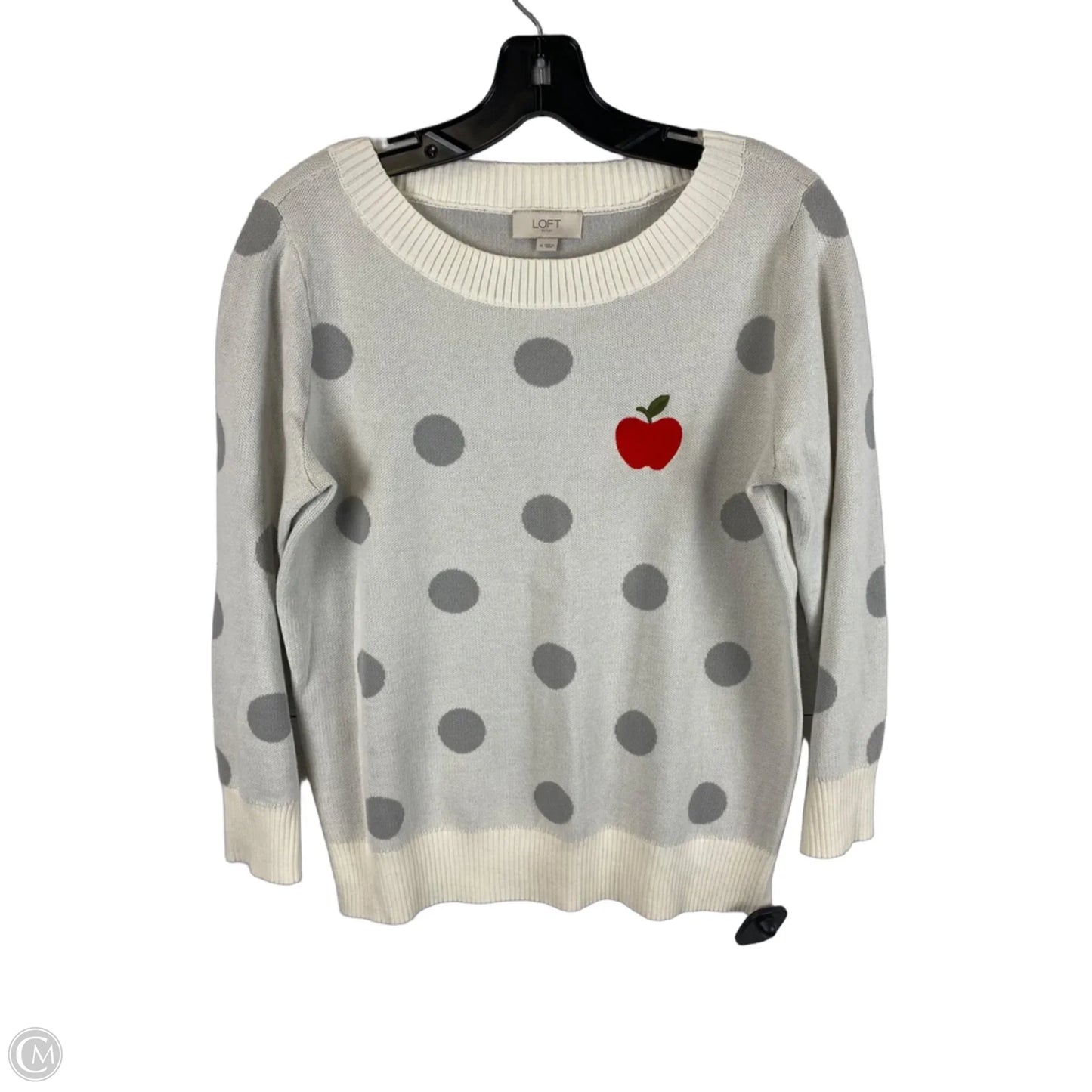 Sweater By Loft In Grey, Size: M