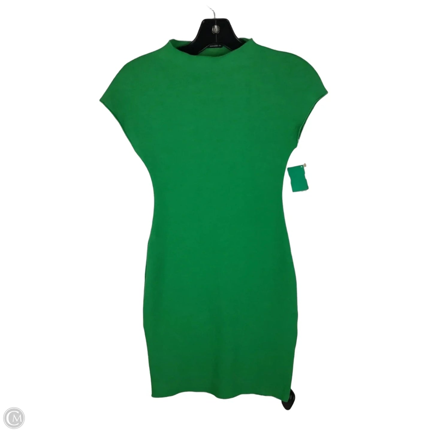 Dress Party Short By Zara In Green, Size: S