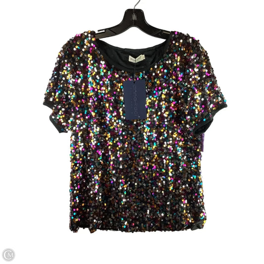Top Short Sleeve By Cmc In Multi-colored, Size: Xl