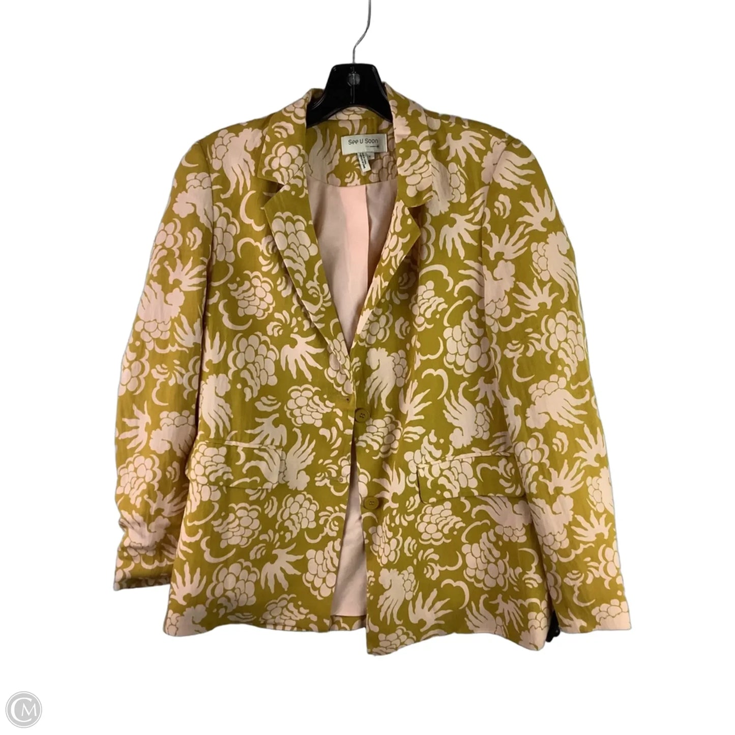 Blazer By Cmc In Yellow, Size: S