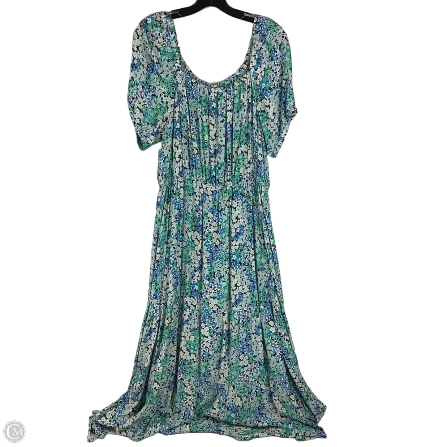 Dress Casual Maxi By Loft In Floral Print, Size: L