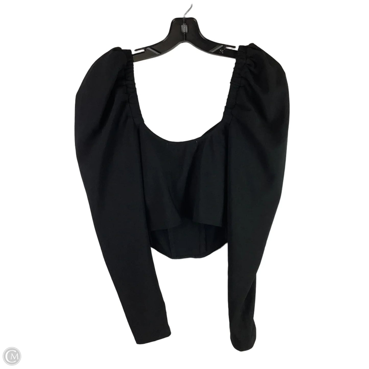 Top Long Sleeve By Astr The Label In Black, Size: M