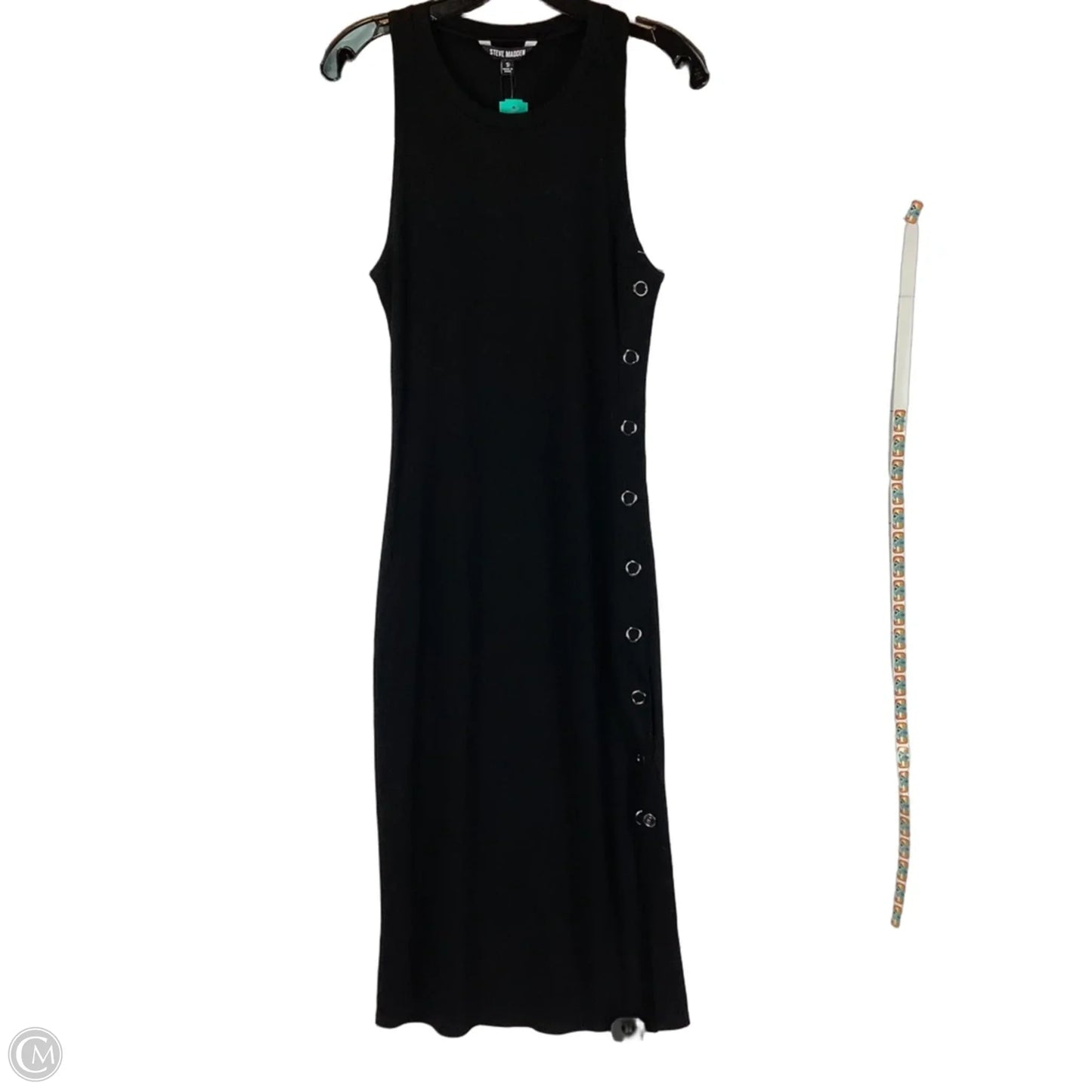 Dress Casual Maxi By Steve Madden In Black, Size: S