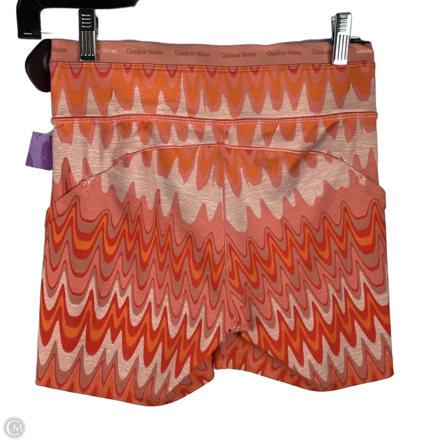 Athletic Shorts By Outdoor Voices In Orange, Size: S