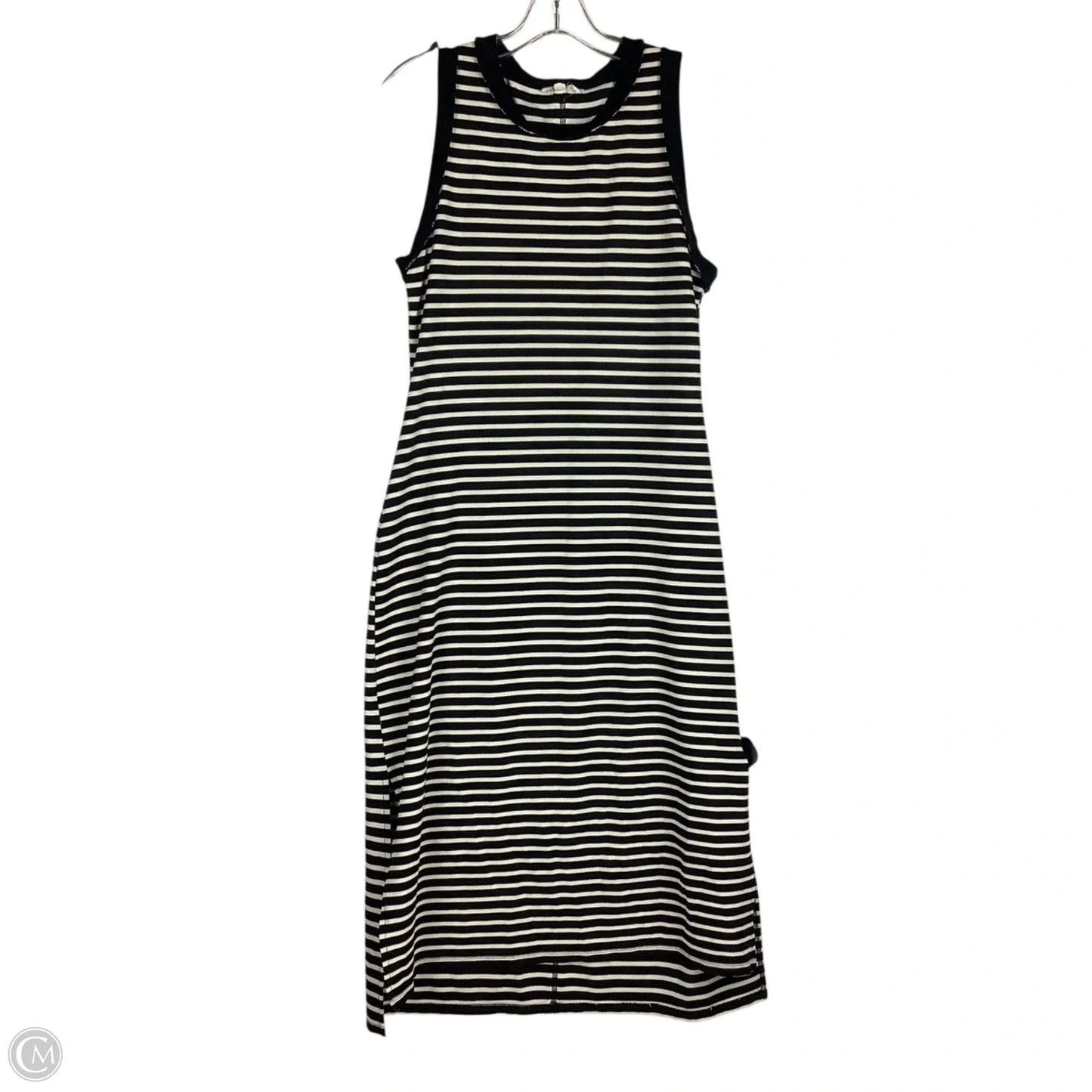 Dress Party Midi By Entro In Striped Pattern, Size: M