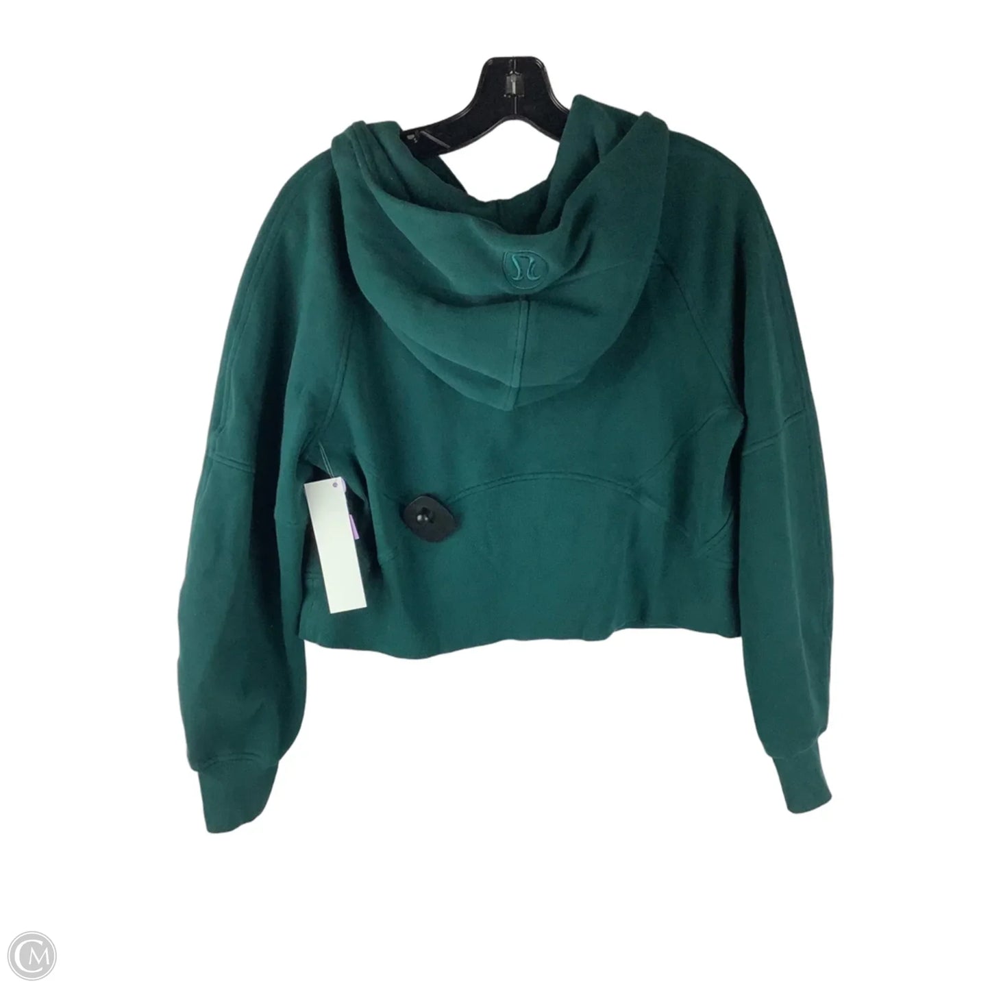 Athletic Jacket By Lululemon In Green, Size: Xs
