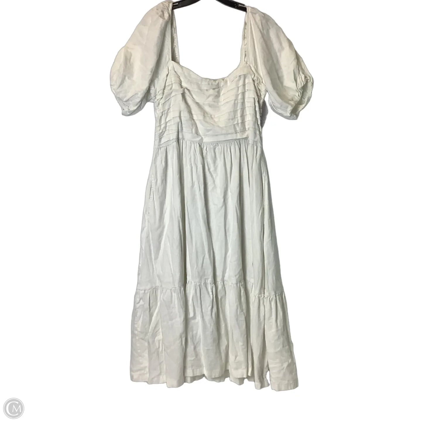 Dress Casual Maxi By Abercrombie And Fitch In White, Size: Xl
