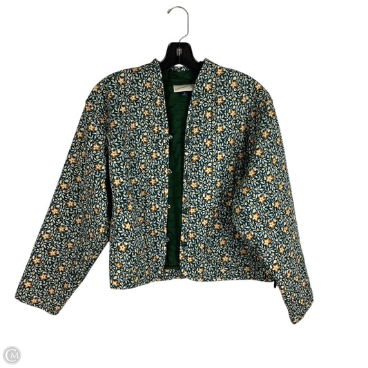 Jacket Puffer & Quilted By Universal Thread In Floral Print, Size: M
