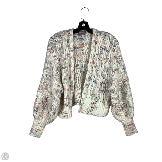 Sweater Cardigan By Urban Outfitters In White, Size: Xs