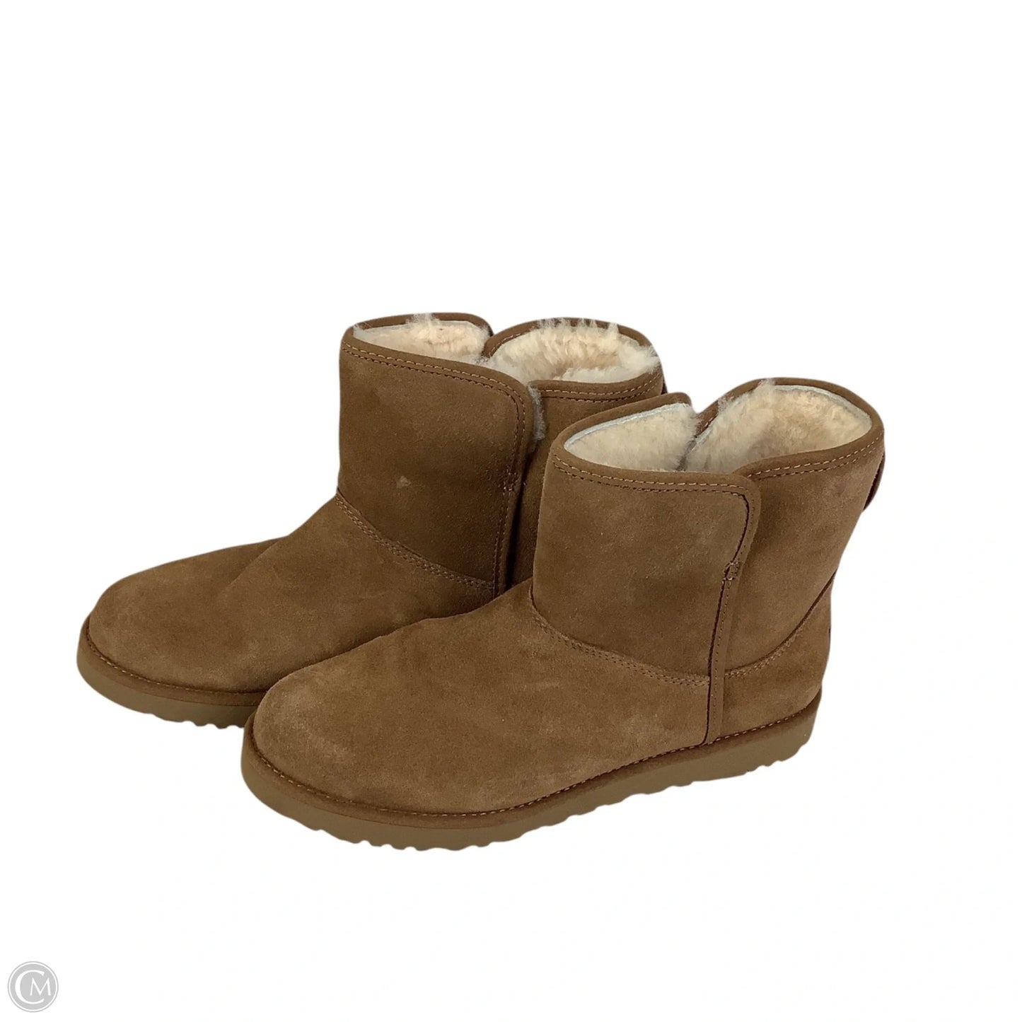 Boots Designer By Ugg In Brown, Size: 6.5