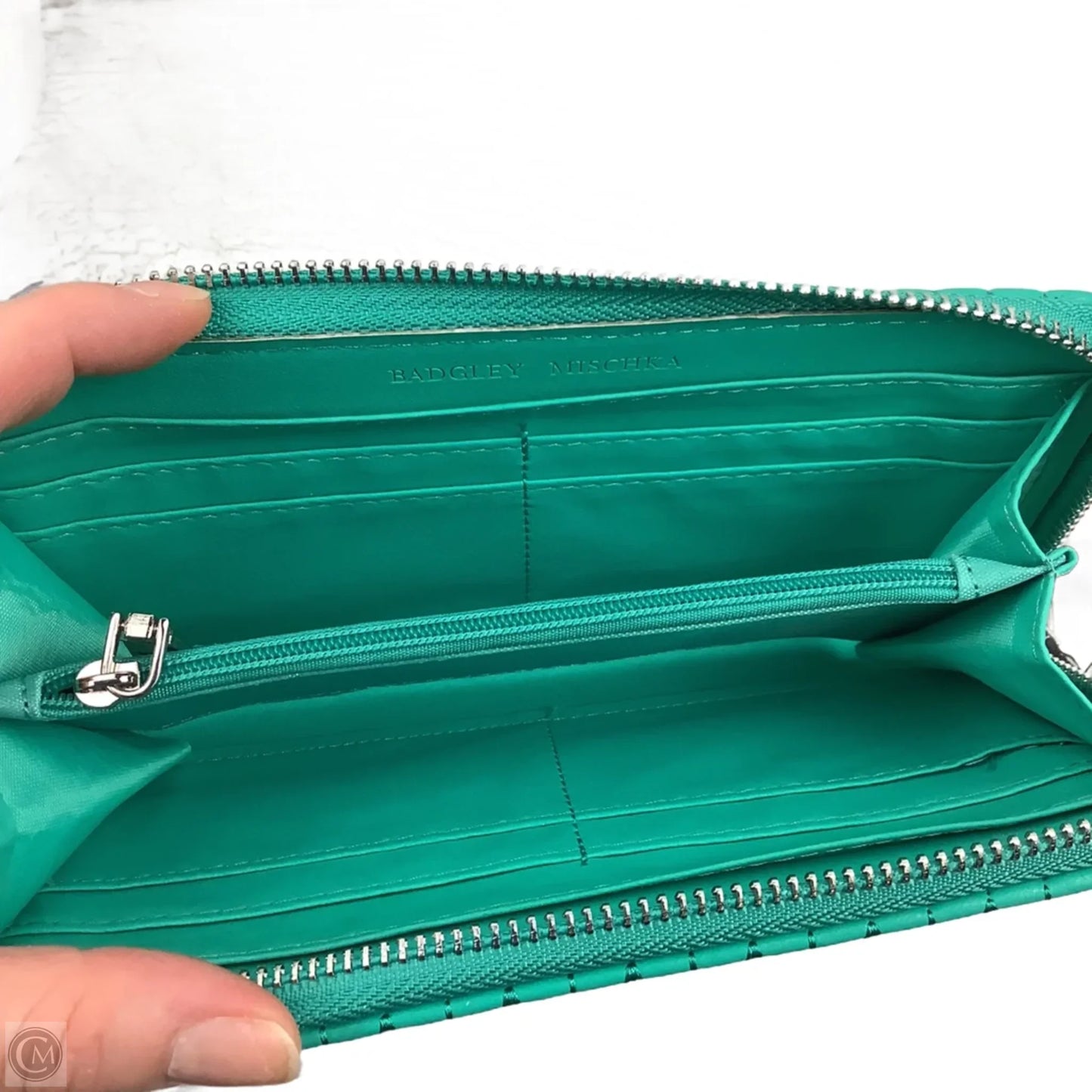 Wallet By Badgley Mischka, Size: Large