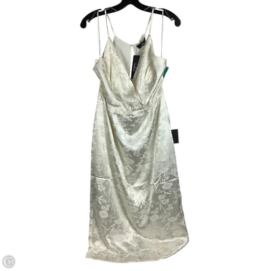 Dress Casual Maxi By Lulus In White, Size: L
