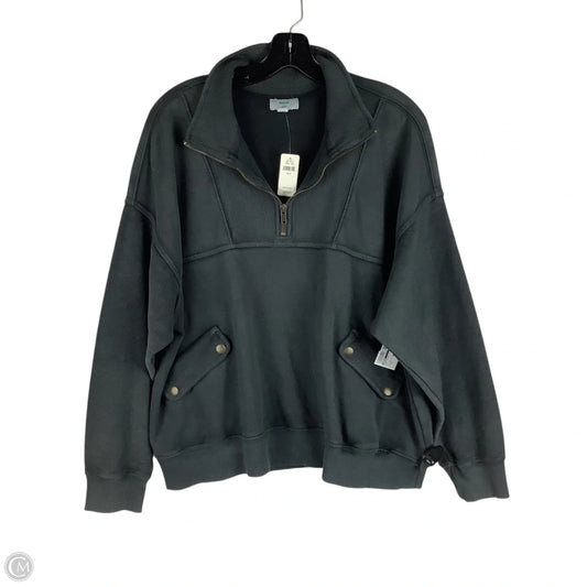Sweatshirt Collar By Aerie In Grey, Size: M