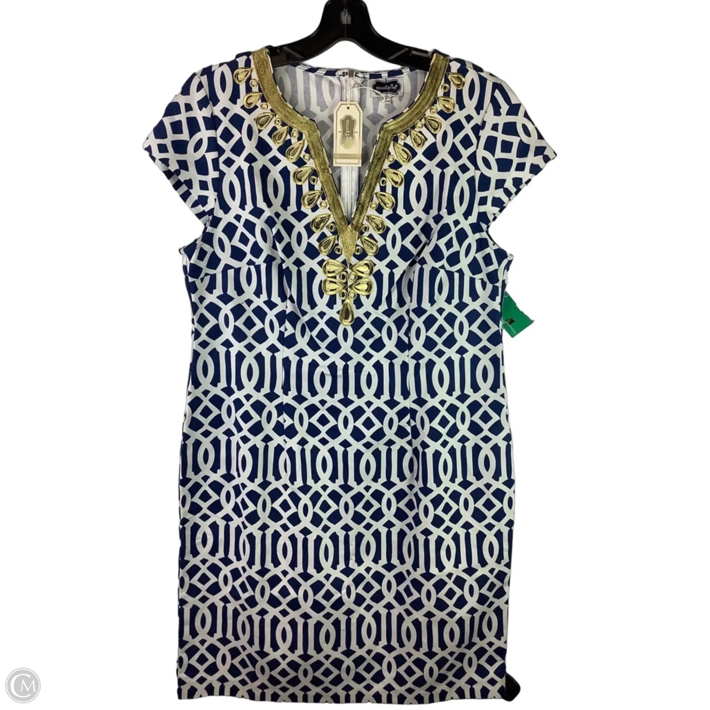 Dress Party Short By Mudpie In Blue, Size: L