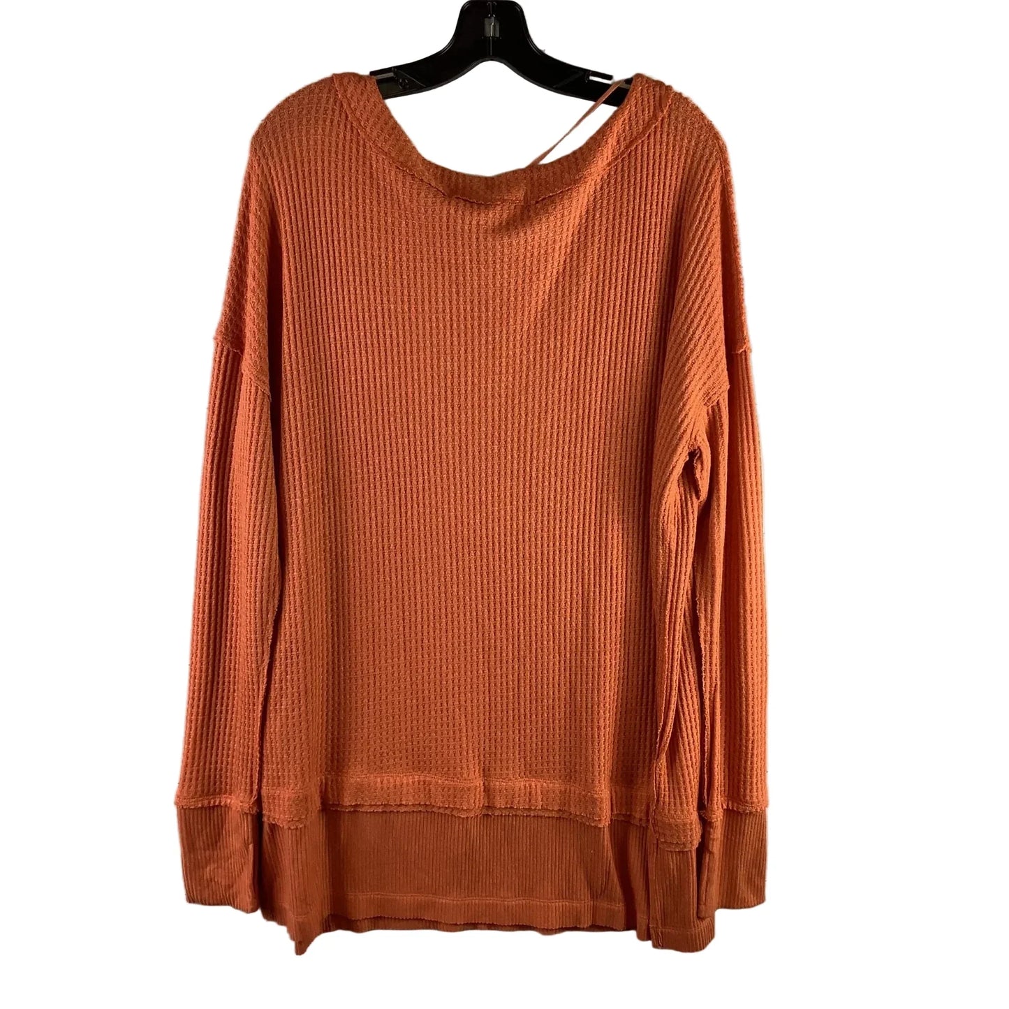 Top Long Sleeve By We The Free In Orange, Size: M