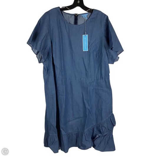 Dress Casual Short By Draper James In Blue, Size: 22