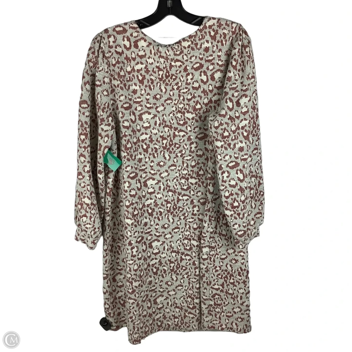 Dress Casual Short By Dolan Left Coast In Animal Print, Size: Xl