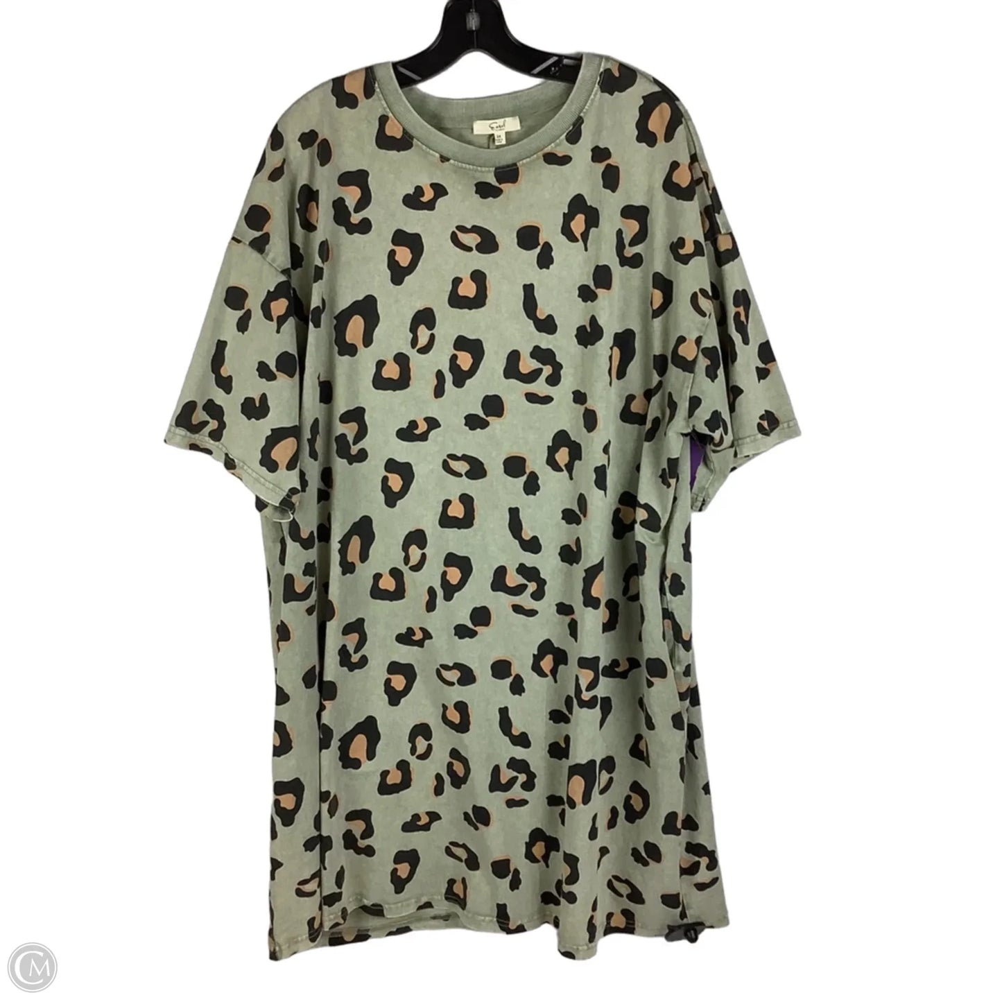 Dress Casual Short By Easel In Green, Size: 3x