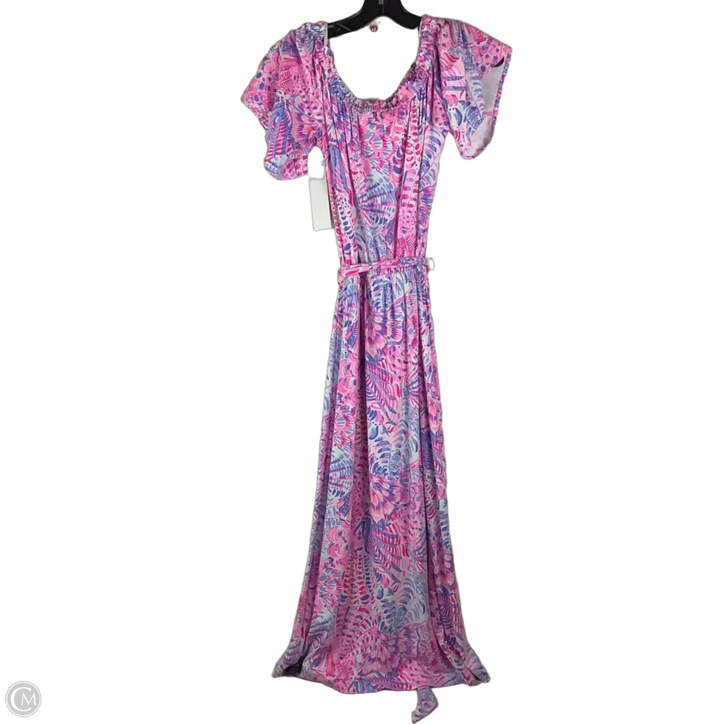 Dress Designer By Lilly Pulitzer In Pink & Purple, Size: Xs
