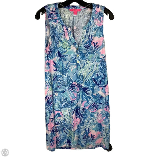 Dress Designer By Lilly Pulitzer In Blue, Size: S