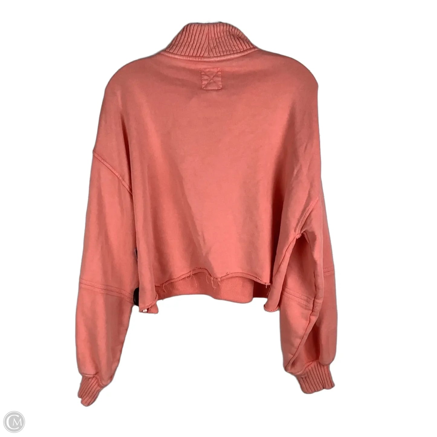 Sweatshirt Collar By Aerie In Coral, Size: M