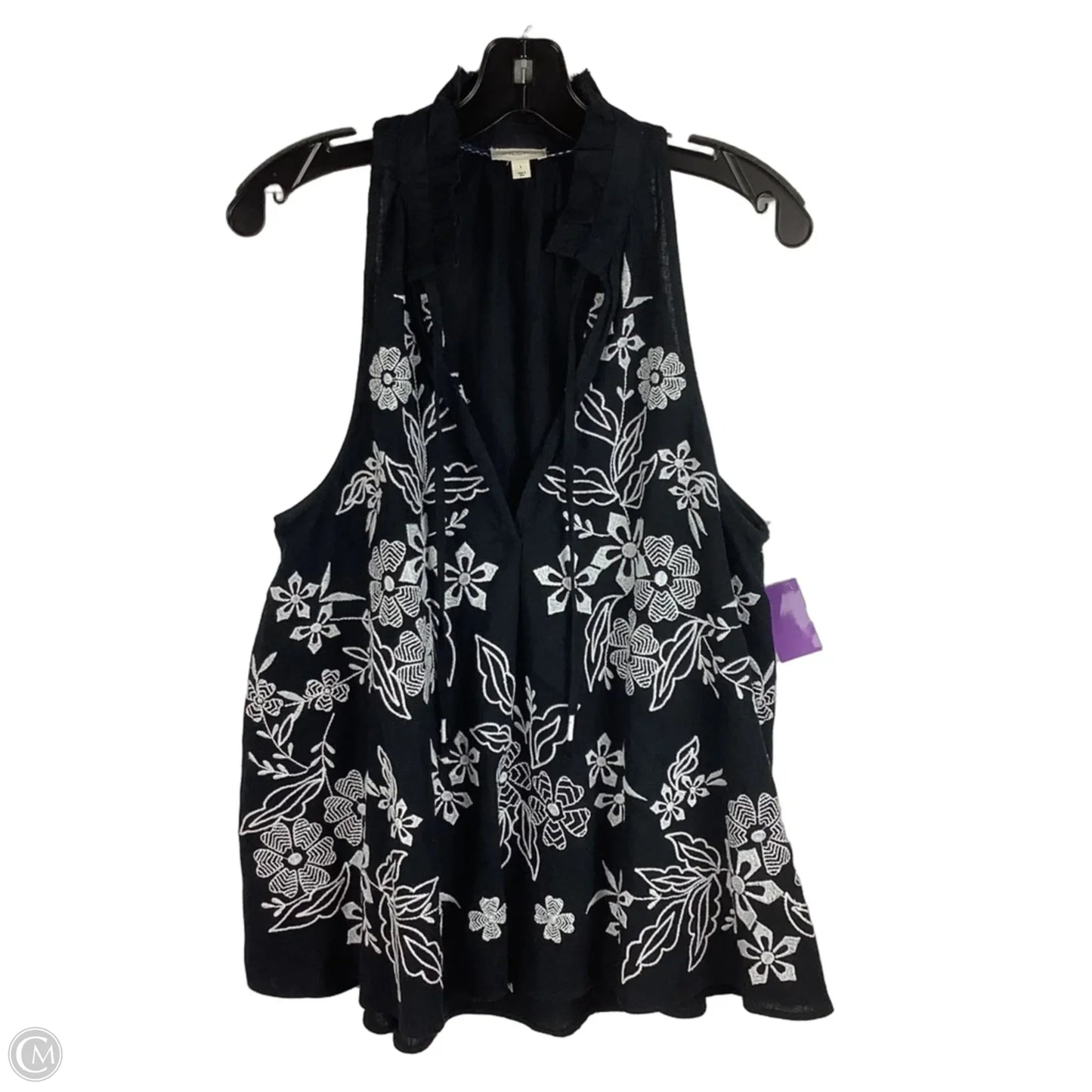 Top Sleeveless By Pilcro In Black, Size: L