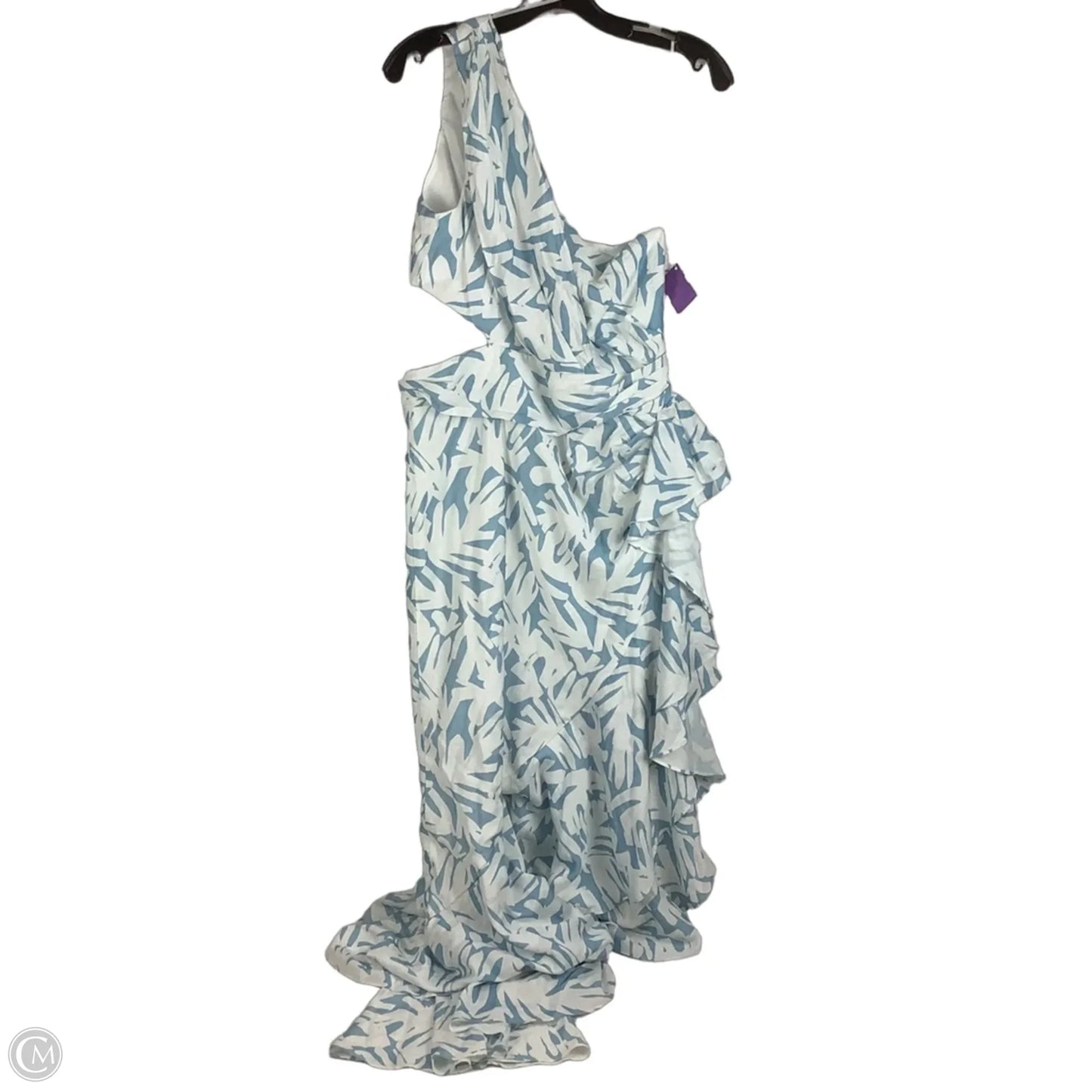 Dress Party Long By Clothes Mentor In Blue, Size: L