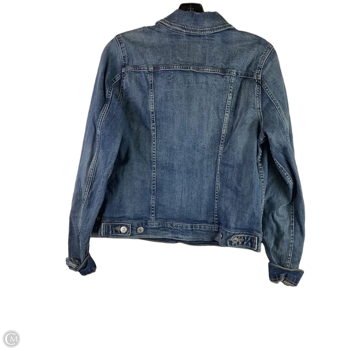 Jacket Denim By Levis In Blue Denim, Size: L
