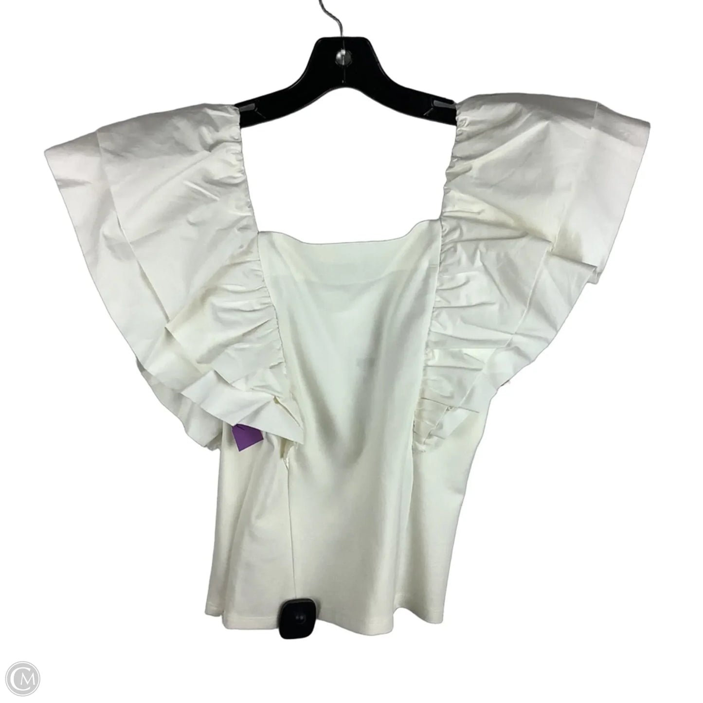 Top Short Sleeve By Sunday In Brooklyn In White, Size: M