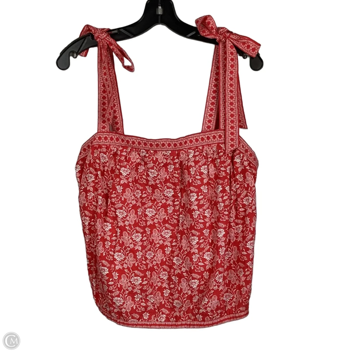 Top Sleeveless By Max Studio In Red, Size: Xl