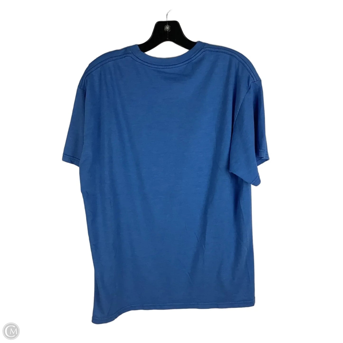 Top Short Sleeve By Clothes Mentor In Blue, Size: Xl