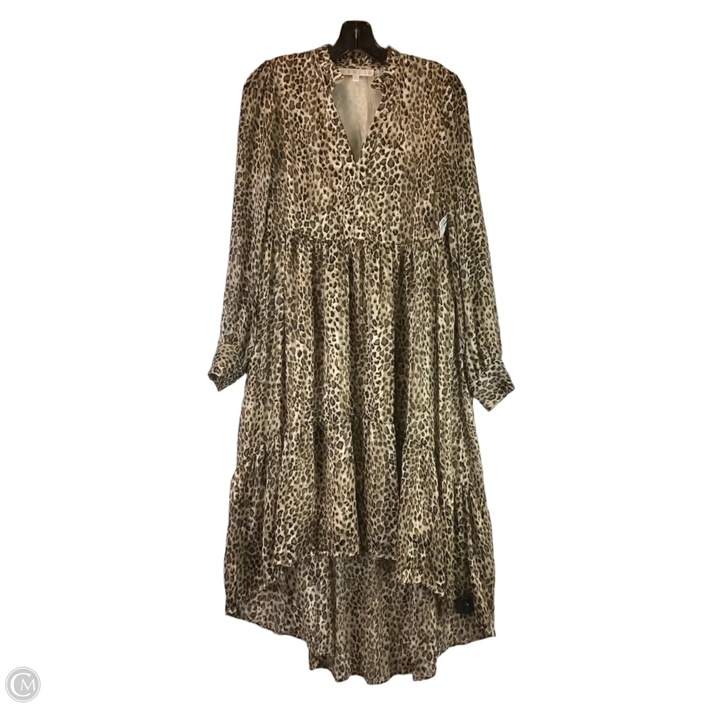 Dress Casual Maxi By Karlie In Animal Print, Size: S