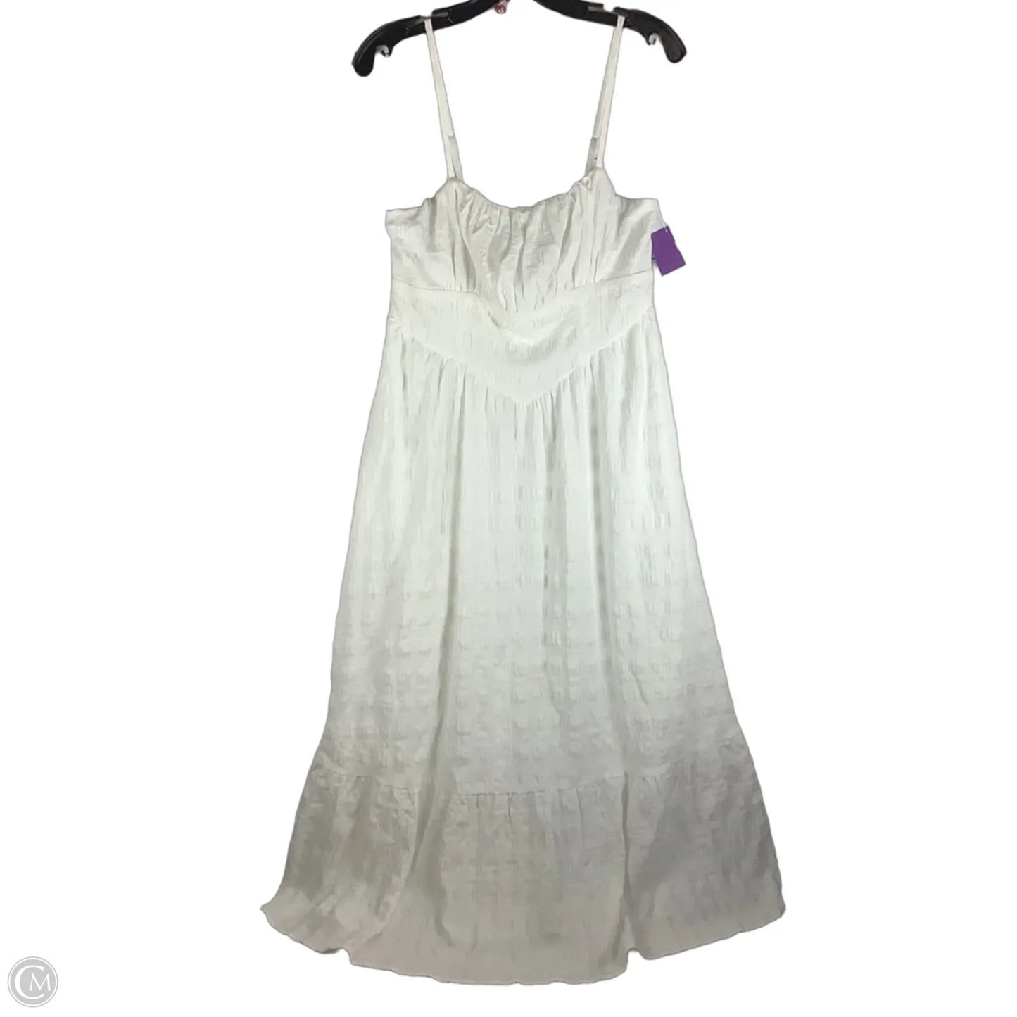 Dress Casual Maxi By Baltic Born In White, Size: M